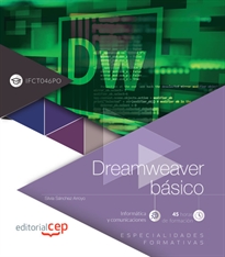 Books Frontpage Dreamweaver básico (IFCT046PO). Especialidades formativas