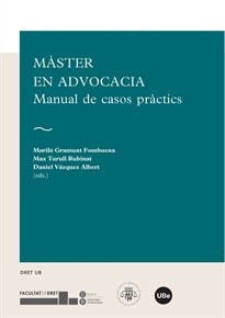 Books Frontpage Màster en Advocacia. Manual de casos pràctics