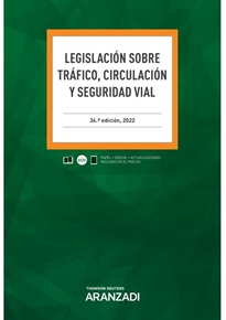 Books Frontpage Legislación sobre Tráfico, Circulación y Seguridad Vial (Papel + e-book)