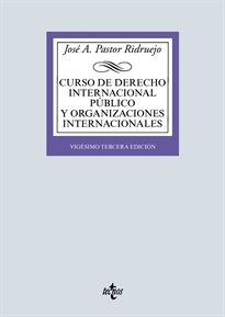 Books Frontpage Curso de Derecho Internacional Público y  Organizaciones Internacionales