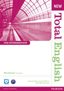 Books Frontpage New Total English Pre-Intermediate Workbook With Key And Audio CD Pack