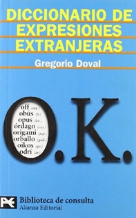 Books Frontpage Diccionario de expresiones extranjeras