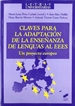 Front pageClaves para la adaptación de la enseñanza de lenguas al EEES