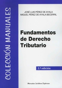 Books Frontpage Fundamentos de Derecho Tributario