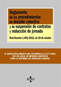 Books Frontpage Reglamento de los procedimientos de despido colectivo y de suspensión de contratos y reducción de jornada