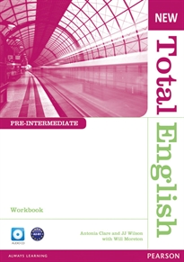 Books Frontpage New Total English Pre-Intermediate Workbook Without Key And Audio CD Pac