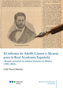Books Frontpage El informe de Adolfo Llanos y Alcaraz para la Real Academia Española