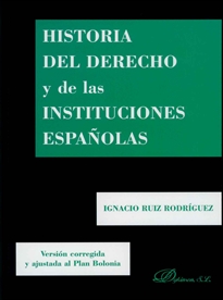 Books Frontpage Historia del Derecho y de las Instituciones españolas