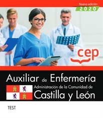 Books Frontpage Auxiliar de Enfermería de la Administración de la Comunidad de Castilla y León. Test