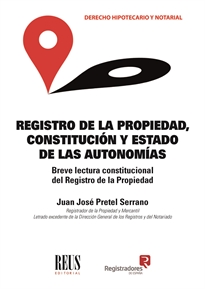 Books Frontpage Registro de la Propiedad, Constitución y Estado de las Autonomías