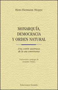 Books Frontpage Monarquía, democracia y orden natural