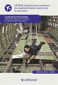 Books Frontpage Operaciones auxiliares de mantenimiento interno de la aeronave. TMVO0109