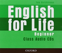Books Frontpage English for Life Beginner. Class Audio CD (3)