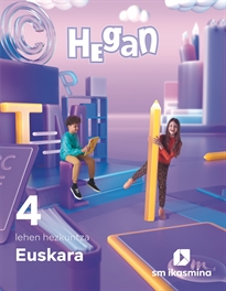 Books Frontpage Euskara. Lehen Hezkuntza 4. Hegan