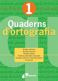 Books Frontpage Quadern d'ortografia 1
