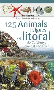 Books Frontpage 125 animals i algues del litoral de Catalunya