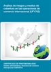 Front pageAnálisis de riesgos y medios de cobertura en las operaciones de comercio internacional (UF1762)