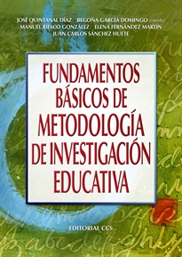 Books Frontpage Fundamentos básicos de metodología de investigación educativa