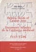 Front pageHebrew deeds of Catalan Jews, 1117-1316 = Documents hebraics de la Catalunya medieval, 1117-1316 / Translated from the Hebrew with introduction and notes = Traducció de l'anglès i de l'hebreu per Eduard Feliu