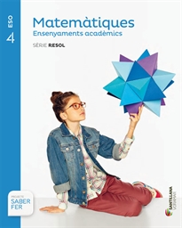 Books Frontpage Matematiques Ensenyaments Academics Serie Resol 4 Eso Saber Fer