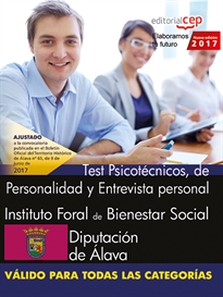Books Frontpage Instituto Foral de Bienestar Social. Diputación de Álava. Test Psicotécnicos, de Personalidad y Entrevista personal