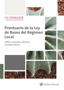 Books Frontpage Prontuario de la Ley de Bases del Régimen Local