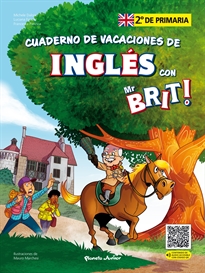 Books Frontpage Mr. Brit. Cuaderno de vacaciones de inglés. 2.º de primaria