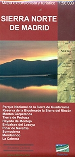 Books Frontpage Sierra Norte De Madrid. Mapa Excursionista Y Turístico