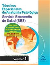 Books Frontpage Técnicos Especialistas de Anatomía Patológica, Servicio Extremeño de Salud (SES). Temario materias específicas