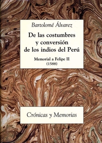 Books Frontpage De las costumbres y conversión de los indios del Perú