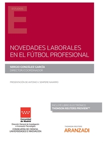 Books Frontpage Novedades laborales en el fútbol profesional (Papel + e-book)