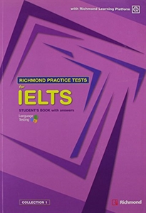 Books Frontpage RICHMOND IELTS PRACTICE TESTS STUDENT'S BOOK+Access code