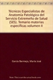 Front pageTécnicos Especialistas de Anatomía Patológica, Servicio Extremeño de Salud (SES). Temario materias específicas