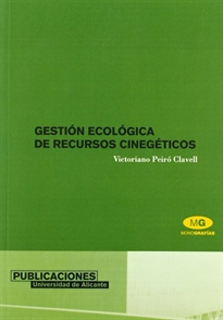 Books Frontpage Gestión ecológica de recursos cinegéticos