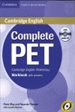 Front pageComplete PET for Spanish Speakers Workbook with answers with Audio CD