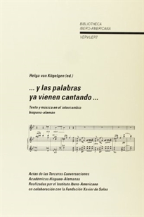 Books Frontpage --Y las palabras vienen cantando --