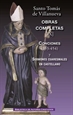 Front pageObras completas de Santo Tomás de Villanueva. IX:  Conciones 393-454. Sermones cuaresmales en castellano