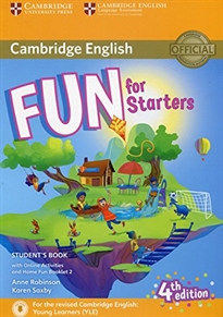 Books Frontpage Fun for Starters Student's Book with Online Activities with Audio and Home Fun Booklet 2