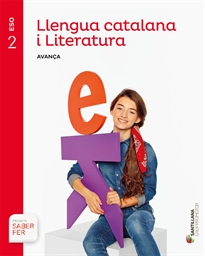 Books Frontpage Llengua Catalana I Literatura Serie Avança 2 Eso Saber Fer