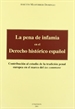Front pageLa pena de infamia en el derecho histórico español