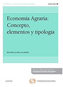 Books Frontpage Economía agraria: Concepto, elementos y tipología (Papel + e-book)