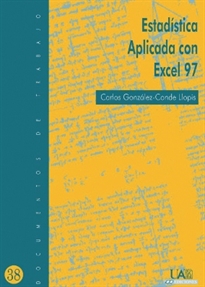 Books Frontpage Estadística aplicada con Excel 97