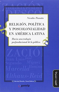 Books Frontpage Religión, política y poscolonialidad en América Latina