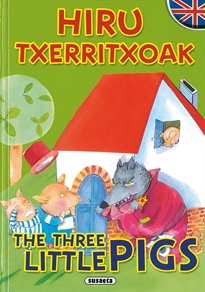 Books Frontpage Hiru txerritxoak/The three little pigs