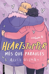 Books Frontpage Heartstopper 4. Més que paraules