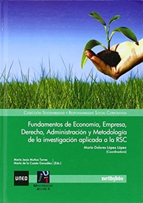 Books Frontpage Fundamentos de economía,empresa,derecho y metodología de la investigación aplicadas a la RSC