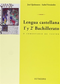 Books Frontpage Lengua castellana 1¼ y 2¼ Bachillerato