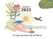 Front pageCalendario 2023- Un año al ritmo de la Tierra