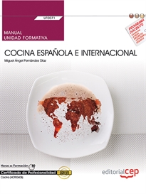 Books Frontpage Manual. Cocina española e internacional (UF0071). Certificados de profesionalidad. Cocina (HOTR0408)