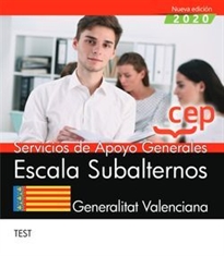 Books Frontpage Servicios de Apoyo Generales. Escala Subalternos. Generalitat Valenciana. Test